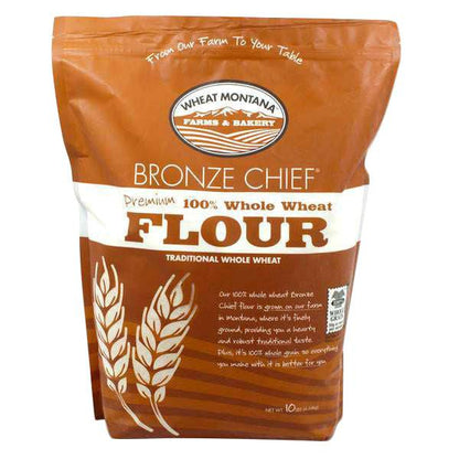 Whole Wheat Flour, Bronze Chief by Country Life Natural Foods