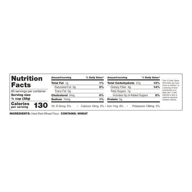 Whole Wheat Flour, Bronze Chief by Country Life Natural Foods
