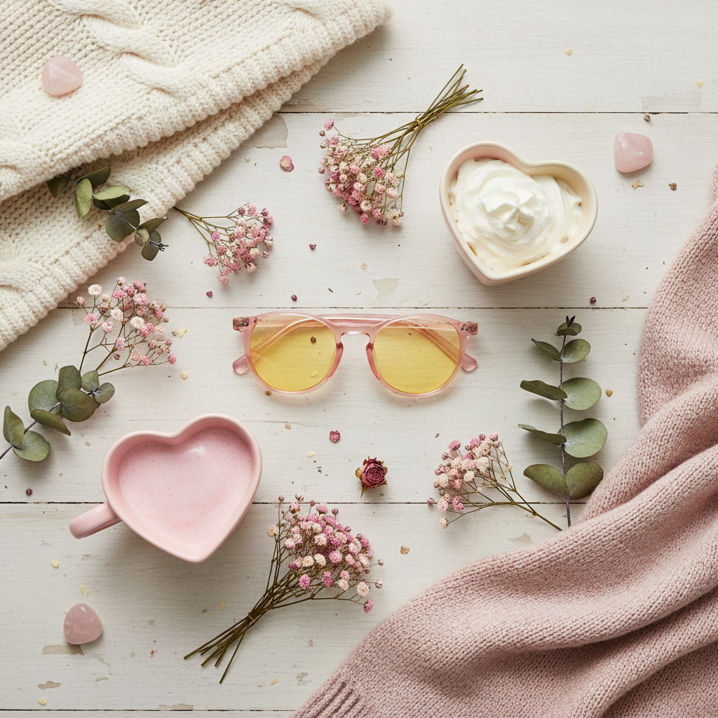 Rose Quartz Blue Light Blocking Glasses - DreamWalkerz Crystal Collection by DreamWalkerz