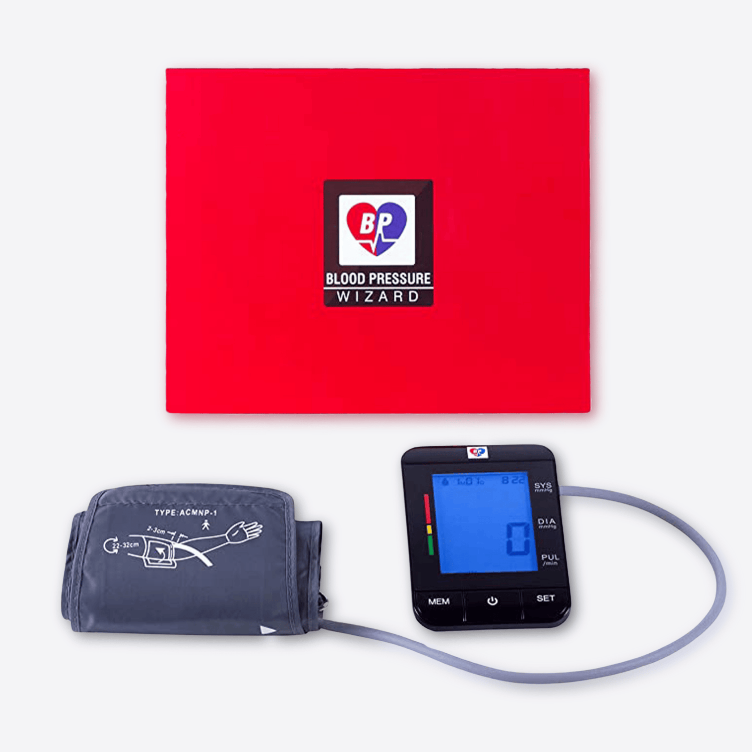 Blood Pressure Monitor Regular &amp; XL Cuffs by Wizard Research by Wizard Research