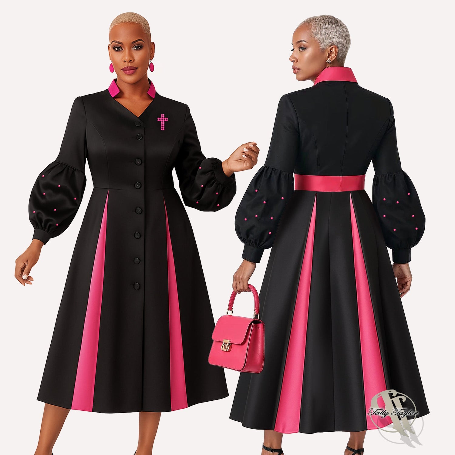 Women’s Modern Cassock Robe -4730 by Tally Taylor