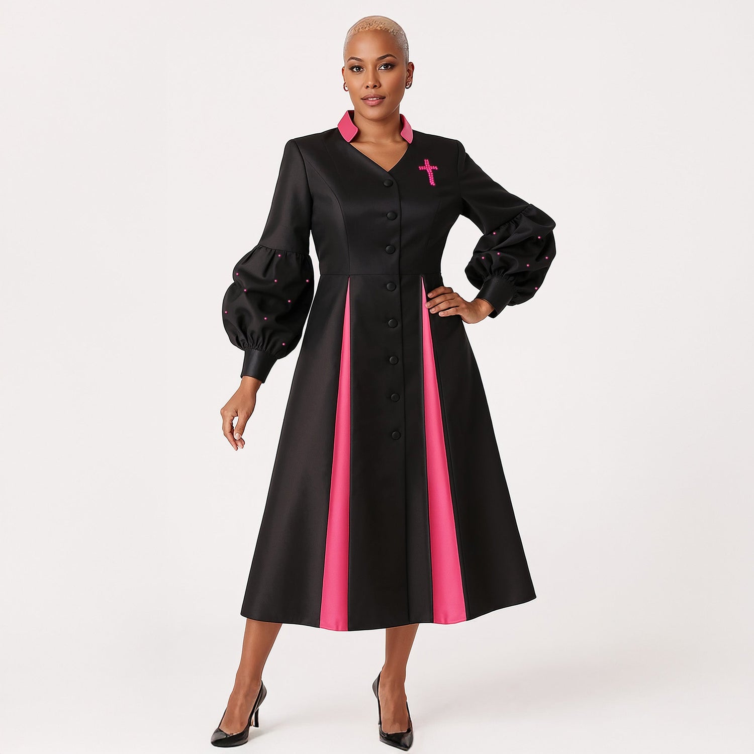 Women’s Modern Cassock Robe -4730 by Tally Taylor