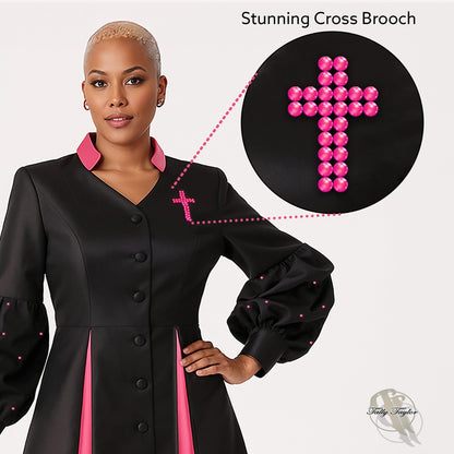 Women’s Modern Cassock Robe -4730 by Tally Taylor