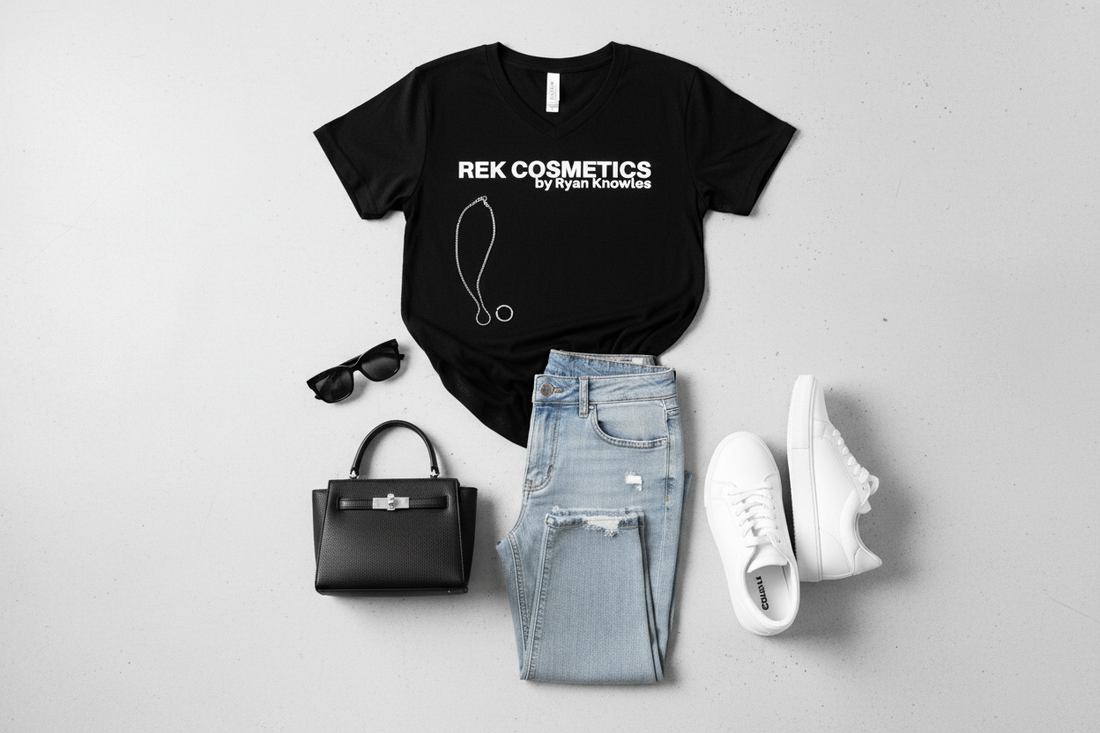 REK Cosmetics by Ryan Knowles V-neck Women&