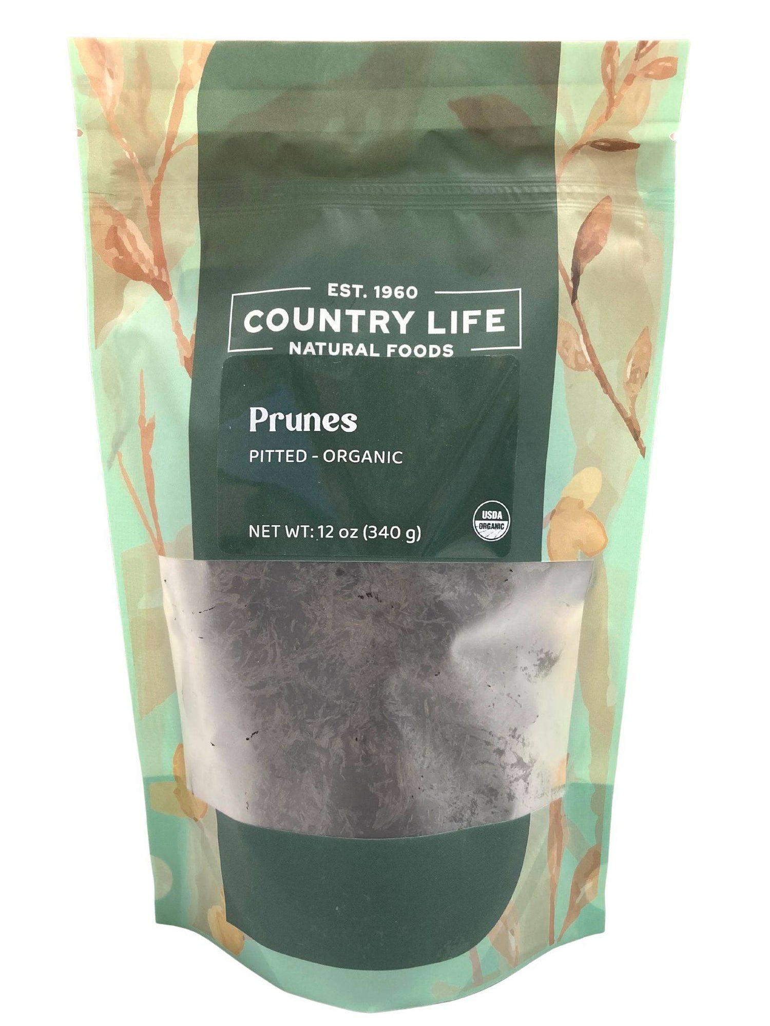 Prunes, Pitted, Organic by Country Life Natural Foods
