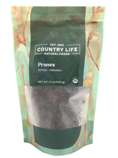 Prunes, Pitted, Organic by Country Life Natural Foods