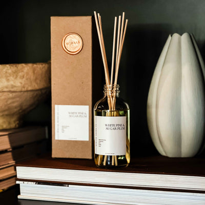 White Pine + Sugar Plum Reed Diffuser