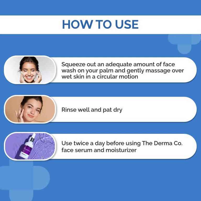 The Derma Co 1% Salicylic Acid Gel Face Wash For Active Acne