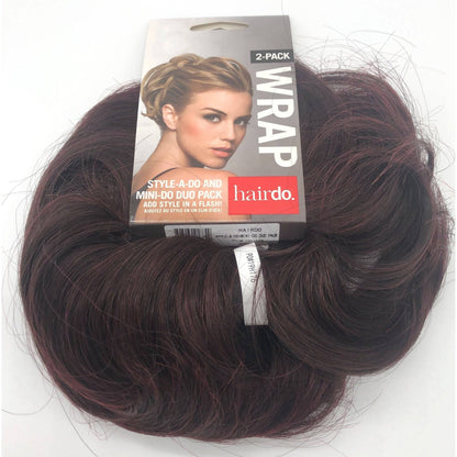 Hairdo 2-Pack Wrap Style-A-Do &amp; Mini-Do Duo, Color RL19/23