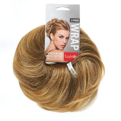 Hairdo 2-Pack Wrap Style-A-Do &amp; Mini-Do Duo, Color RL19/23
