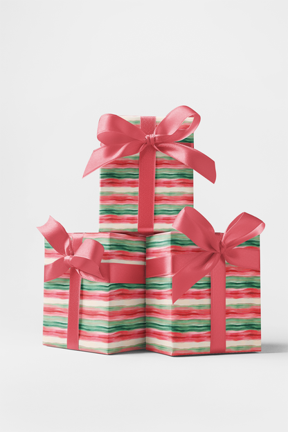 Whispering Winter Stripes