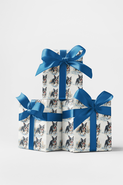 Tuxedo Tracks in the Snow