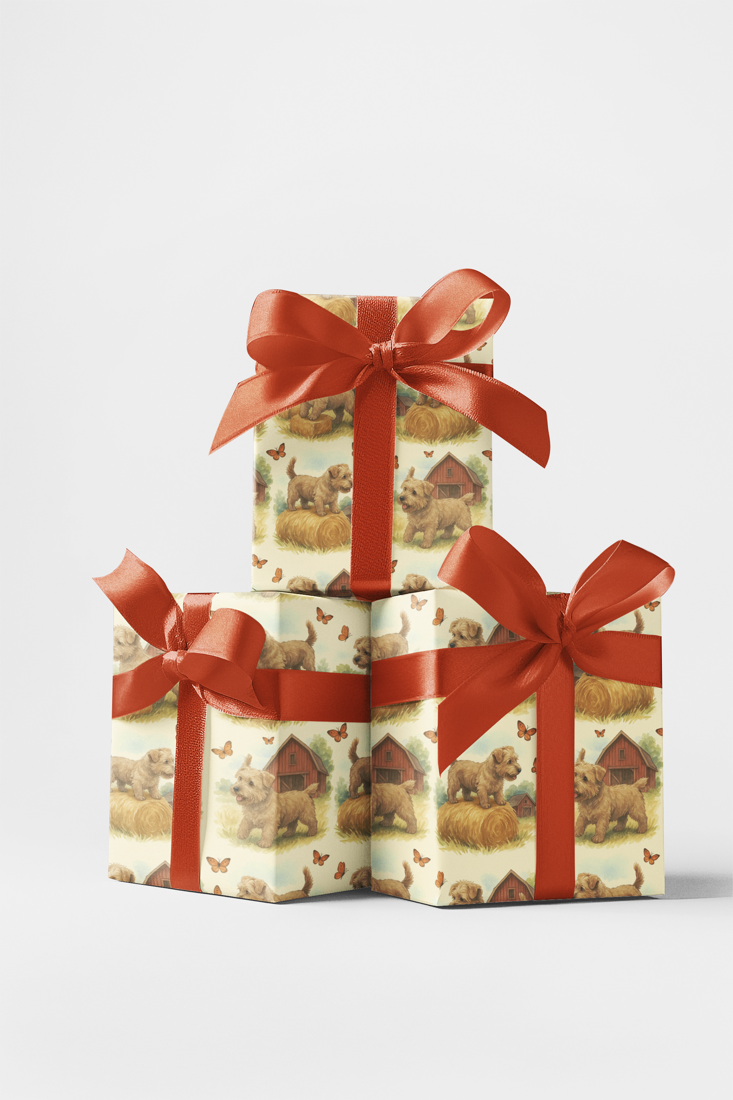 Playful  Terrier Companions