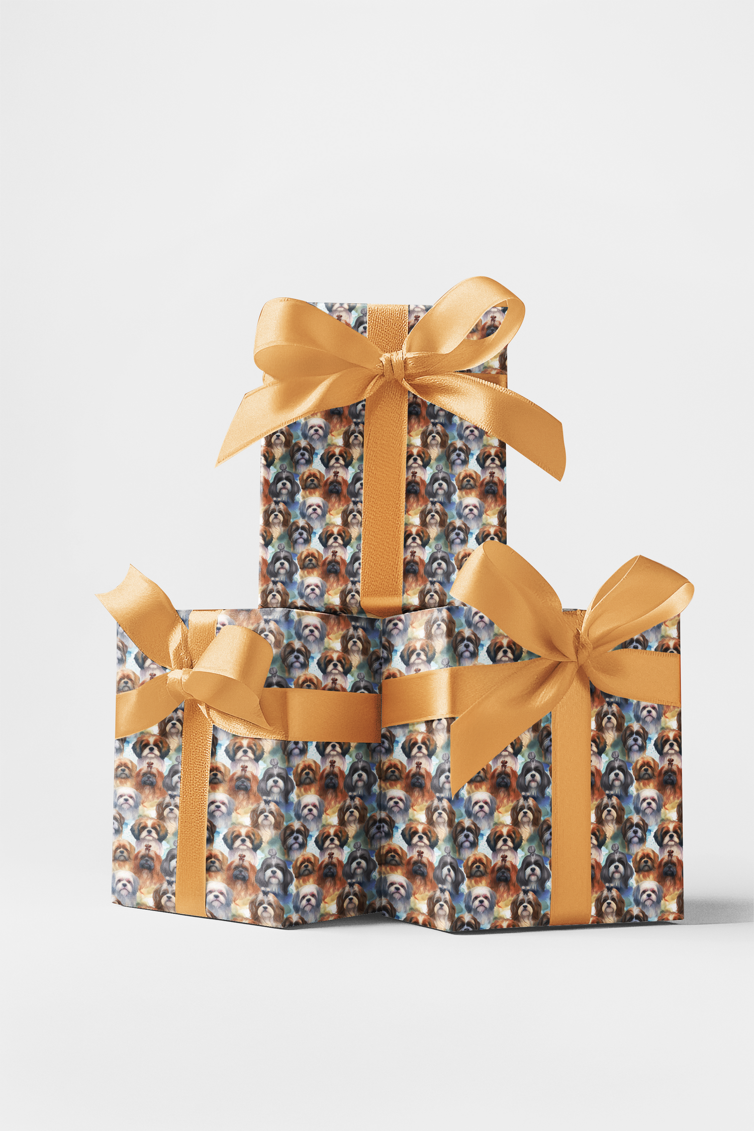 Festive Shih Tzu Frolic