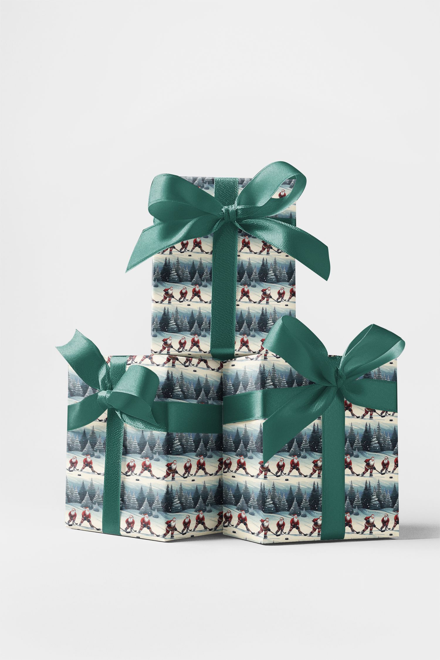 Hockey Claus in Action