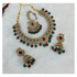 Joban Fashion Maroon-Green Stone Work Necklace Set
