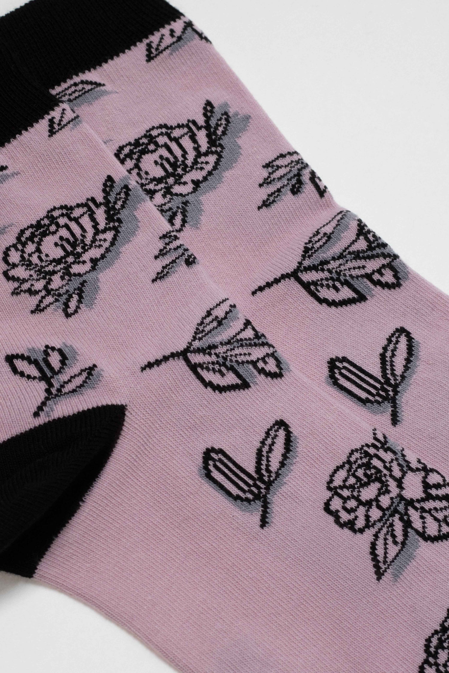 Conte Cotton Socks Classic - 435 Flowers With Shadow