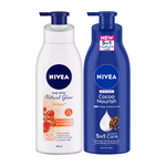Nivea Bestseller Cocoa Nourish + Natural Glow Spf 15 Lotion Combo