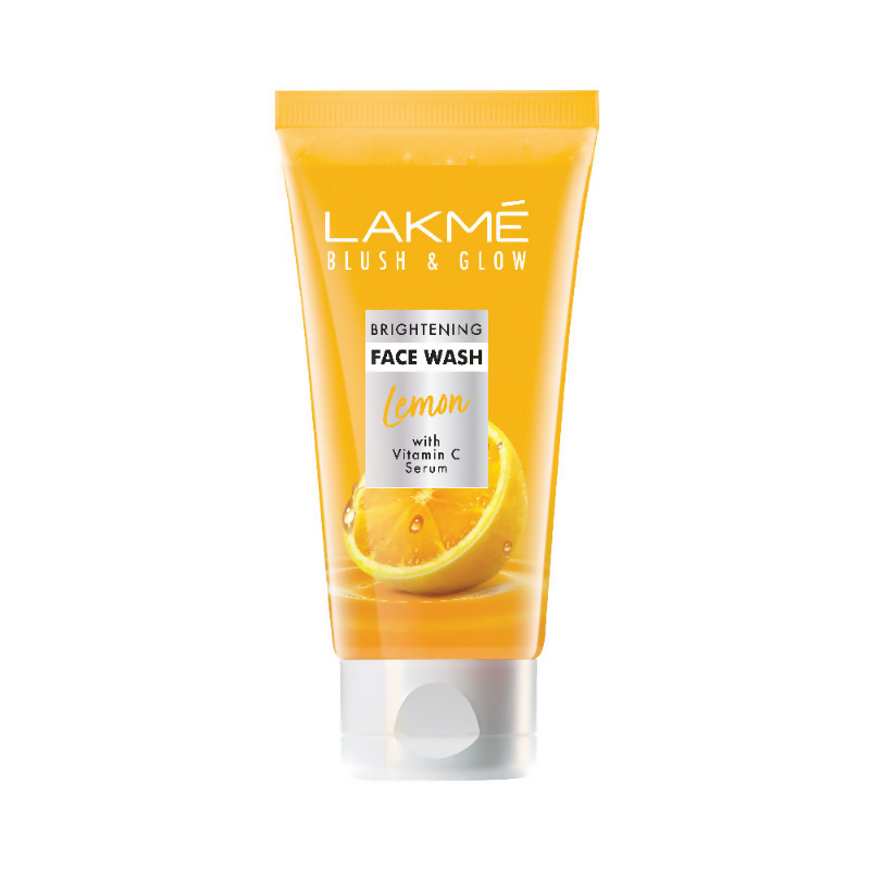 Lakme Blush &amp; Glow Brightening Face Wash with Vitamin C Serum and Lemon Fruit Extracts