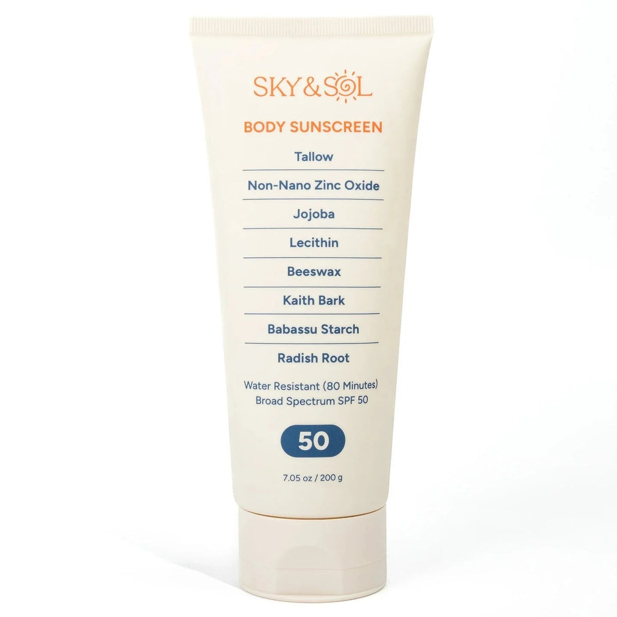 XL Sky and Sol Body Sunscreen SPF 50 (7.05 oz)  DestGlow