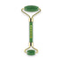 Buddha Natural Green-M Green Jade Face Roller Massager (Green)