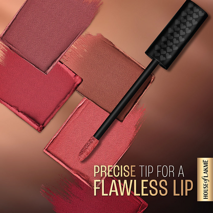 Lakme Xtraordin-Airy Velvet Matte Lip Mousse - Lets Talk Nude