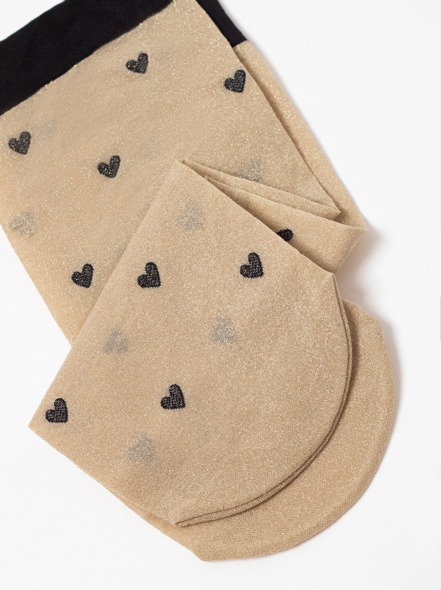 Shimmering Socks Conte Fantasy - "Hearts" Designs