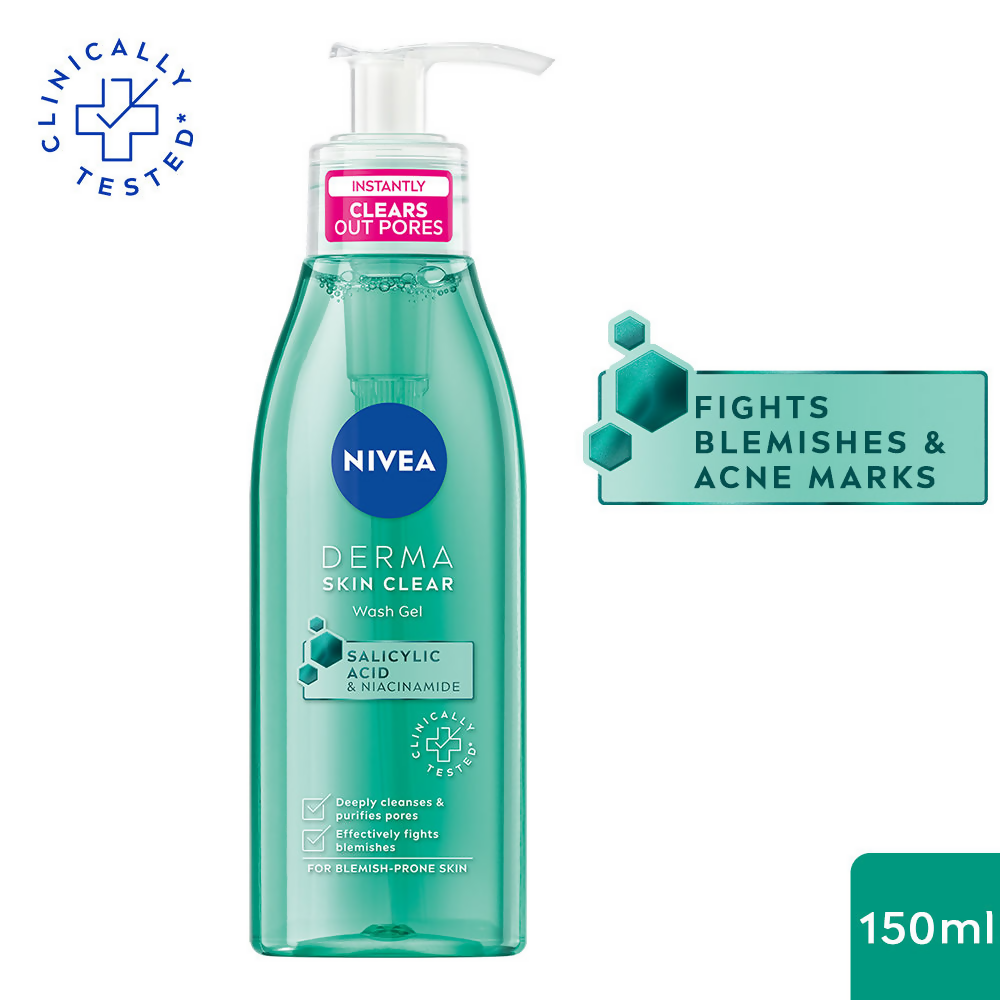 Nivea Derma Skin Clear Face Wash Gel