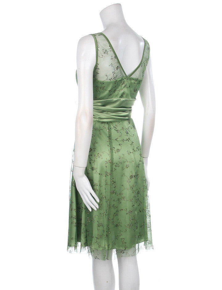 CLEARANCE - Juliet 2157 Knee Length A-Line Semi-Formal Dress by DiscountDressShop