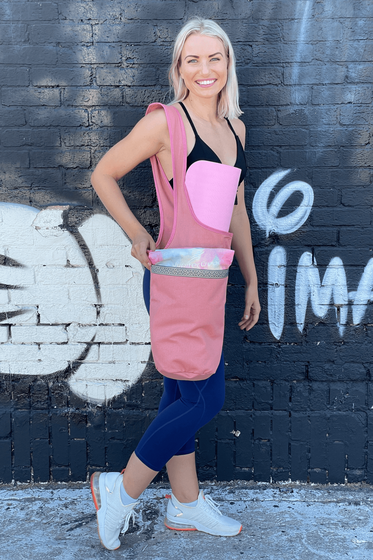 Yoga Mat Carrying Tote Bag – Durable, Spacious &amp; Stylish for On-the-Go Fitness - DestGlow