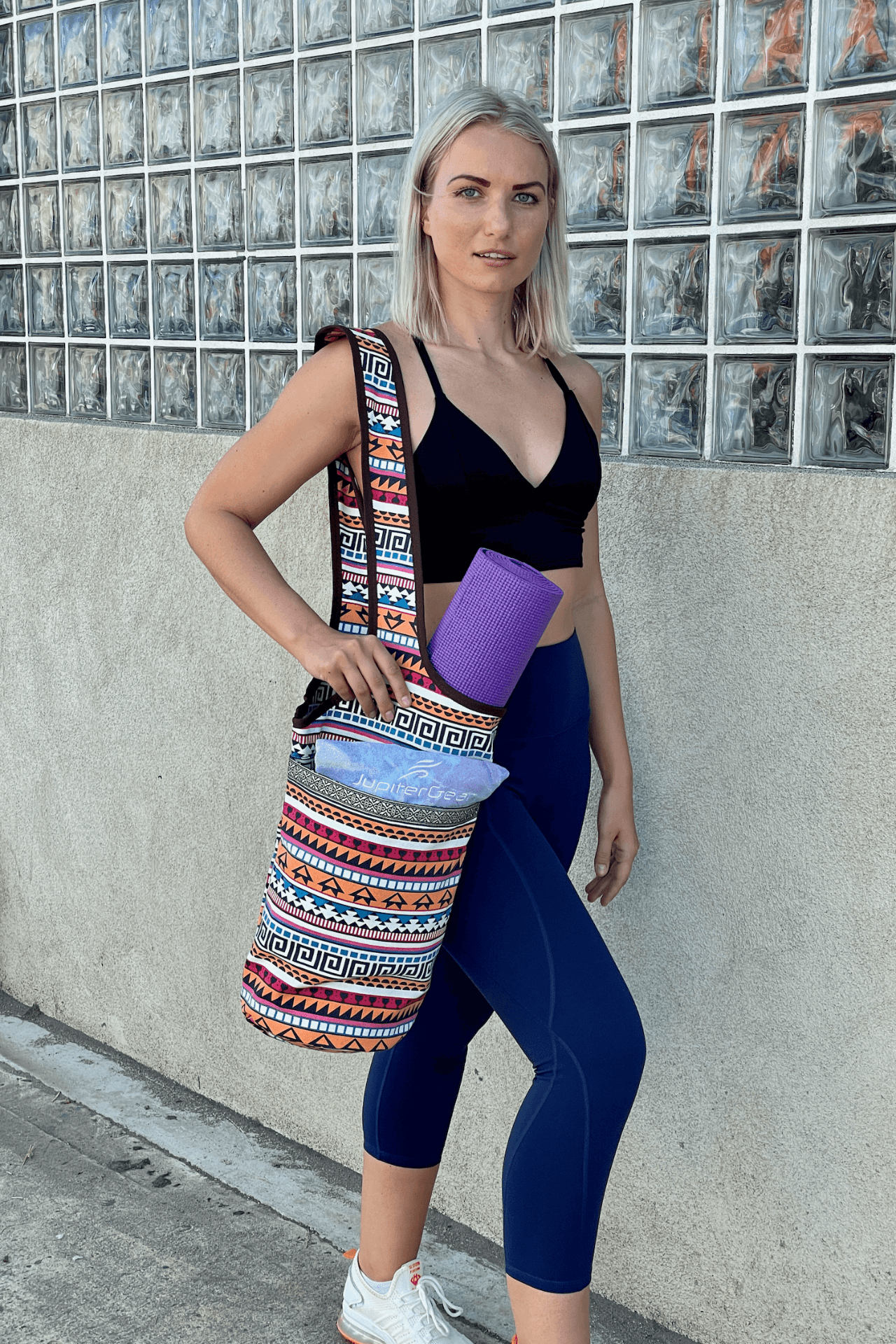 Yoga Mat Carrying Tote Bag – Durable, Spacious &amp; Stylish for On-the-Go Fitness - DestGlow