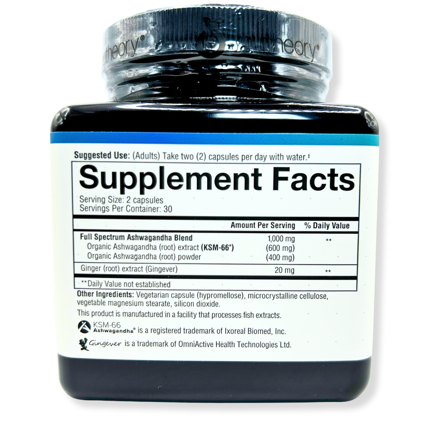 Youtheory Ashwagandha 1000mg – Stress Relief, Mood Support &amp; Natural Energy – 60 Capsules