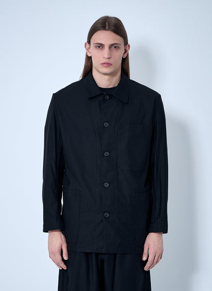 Yohji Yamamoto Men Button-Down Shirt by Luosophy