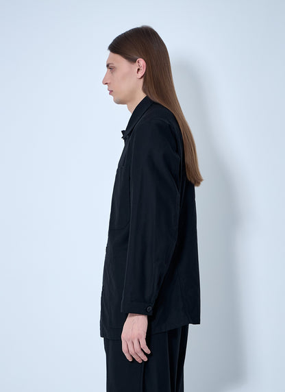 Yohji Yamamoto Men Button-Down Shirt by Luosophy