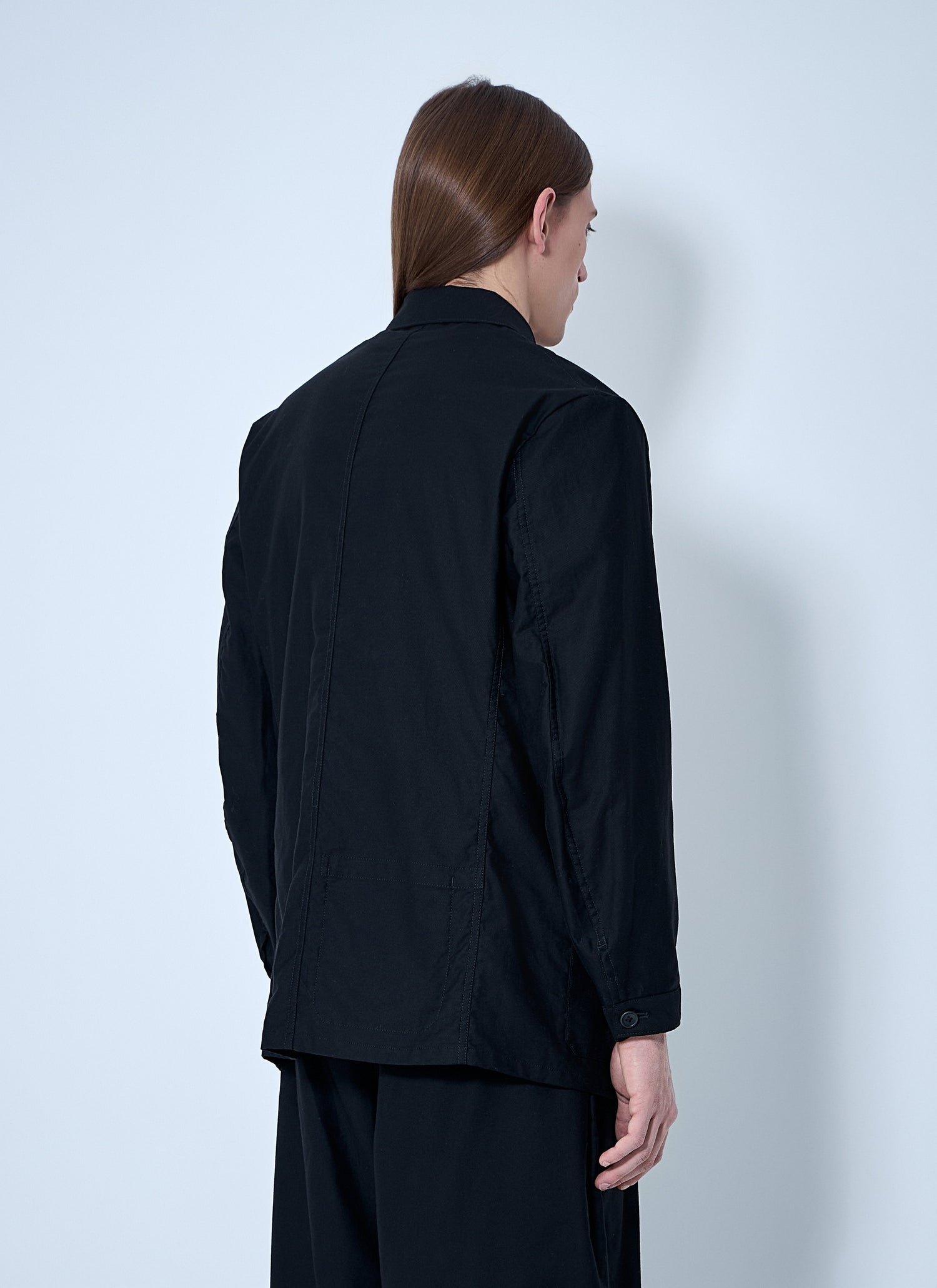 Yohji Yamamoto Men Button-Down Shirt by Luosophy