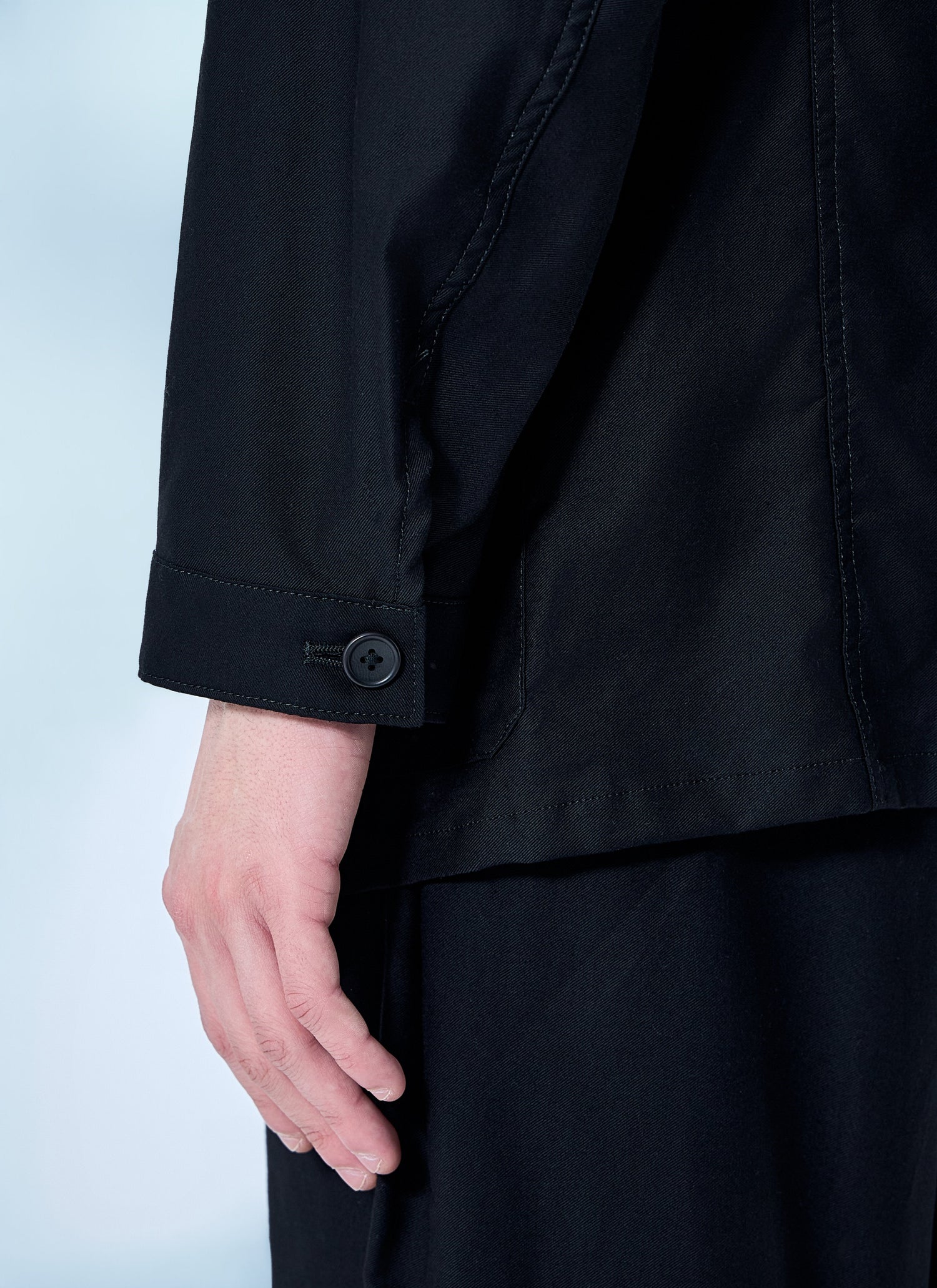 Yohji Yamamoto Men Button-Down Shirt by Luosophy