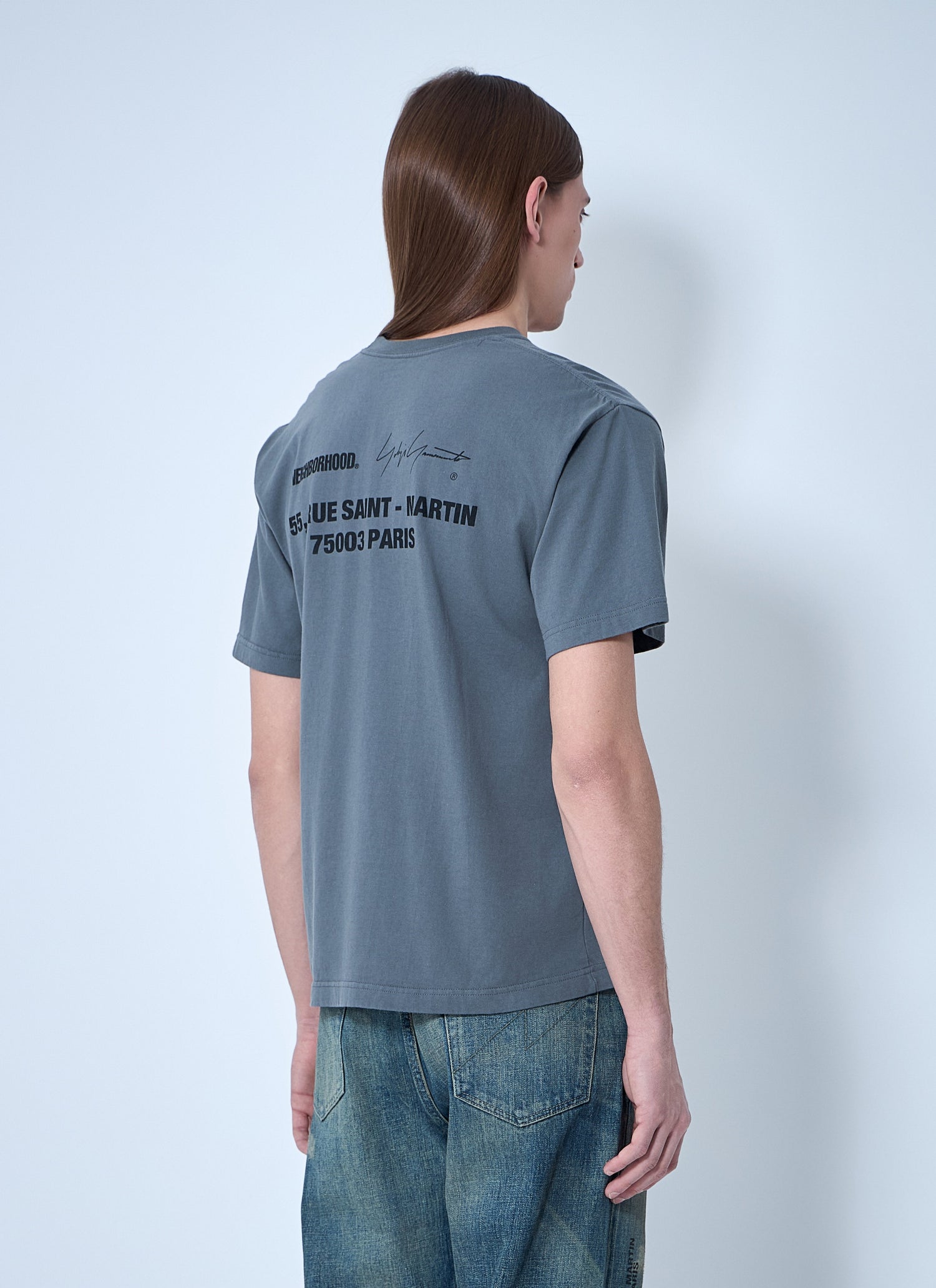 Yohji Yamamoto Men Logo Motif T-Shirt by Luosophy
