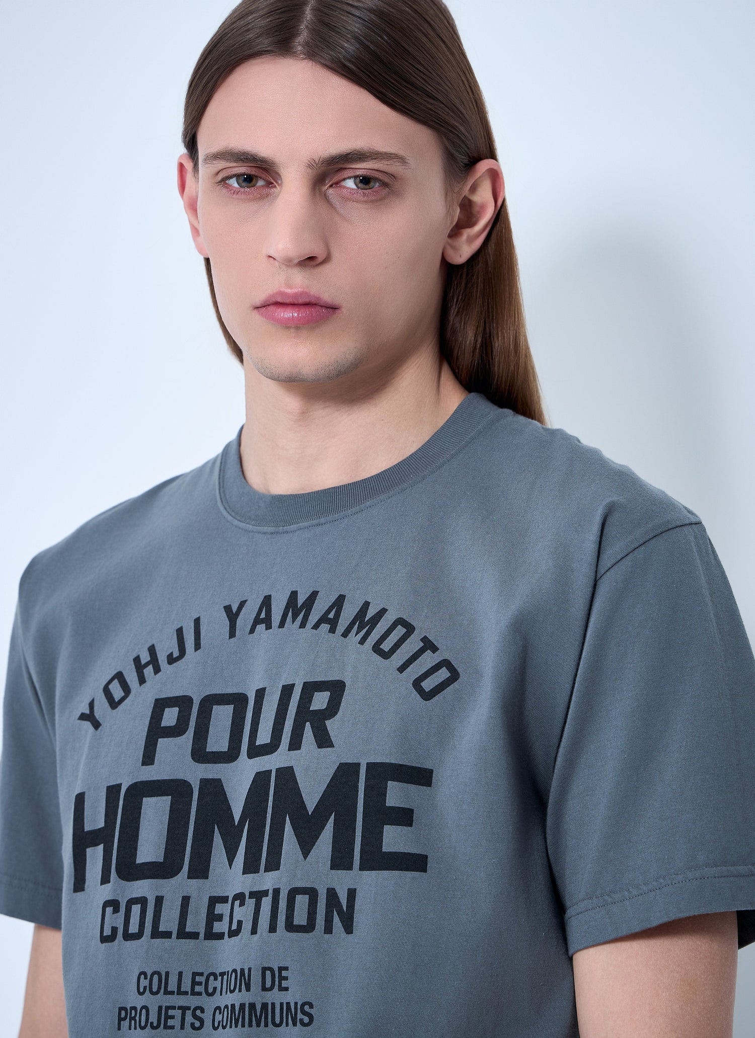 Yohji Yamamoto Men Logo Motif T-Shirt by Luosophy