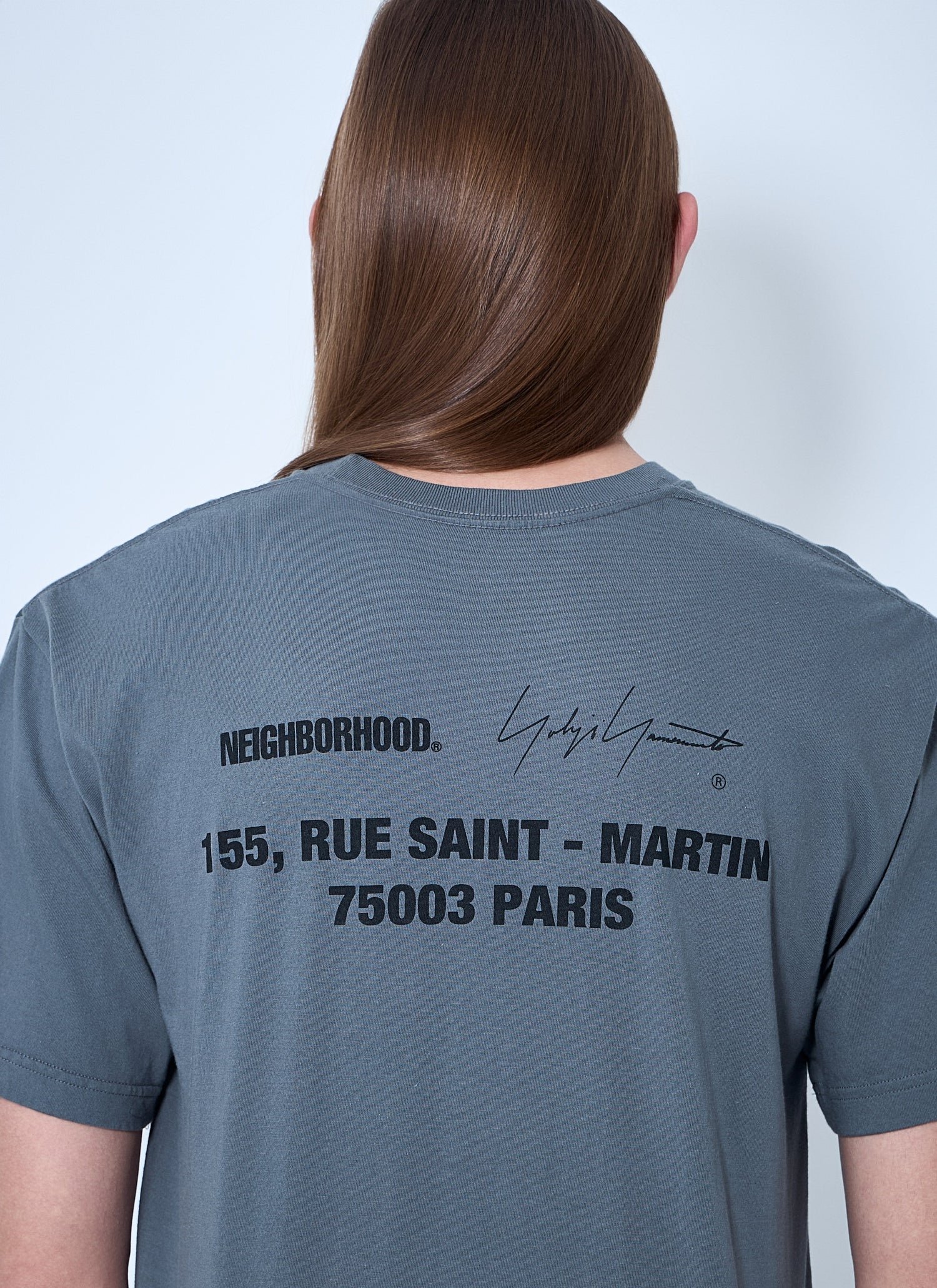 Yohji Yamamoto Men Logo Motif T-Shirt by Luosophy