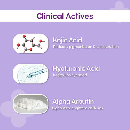 The Derma Co 2% Kojic Acid Face Serum &amp; 1% Kojic Acid Lip Balm