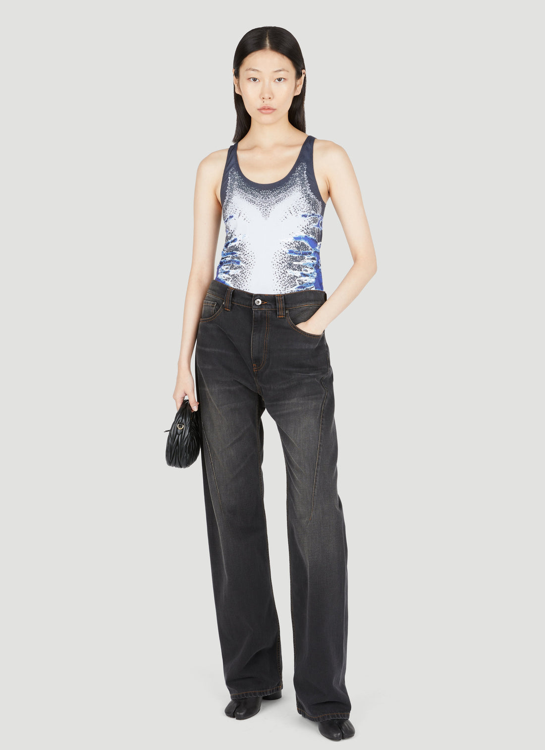 Y/Project Women Whisker Print Tank Top by Luosophy