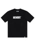 Memory Lane Scatter Logo Tee - Black by Denim Exchange