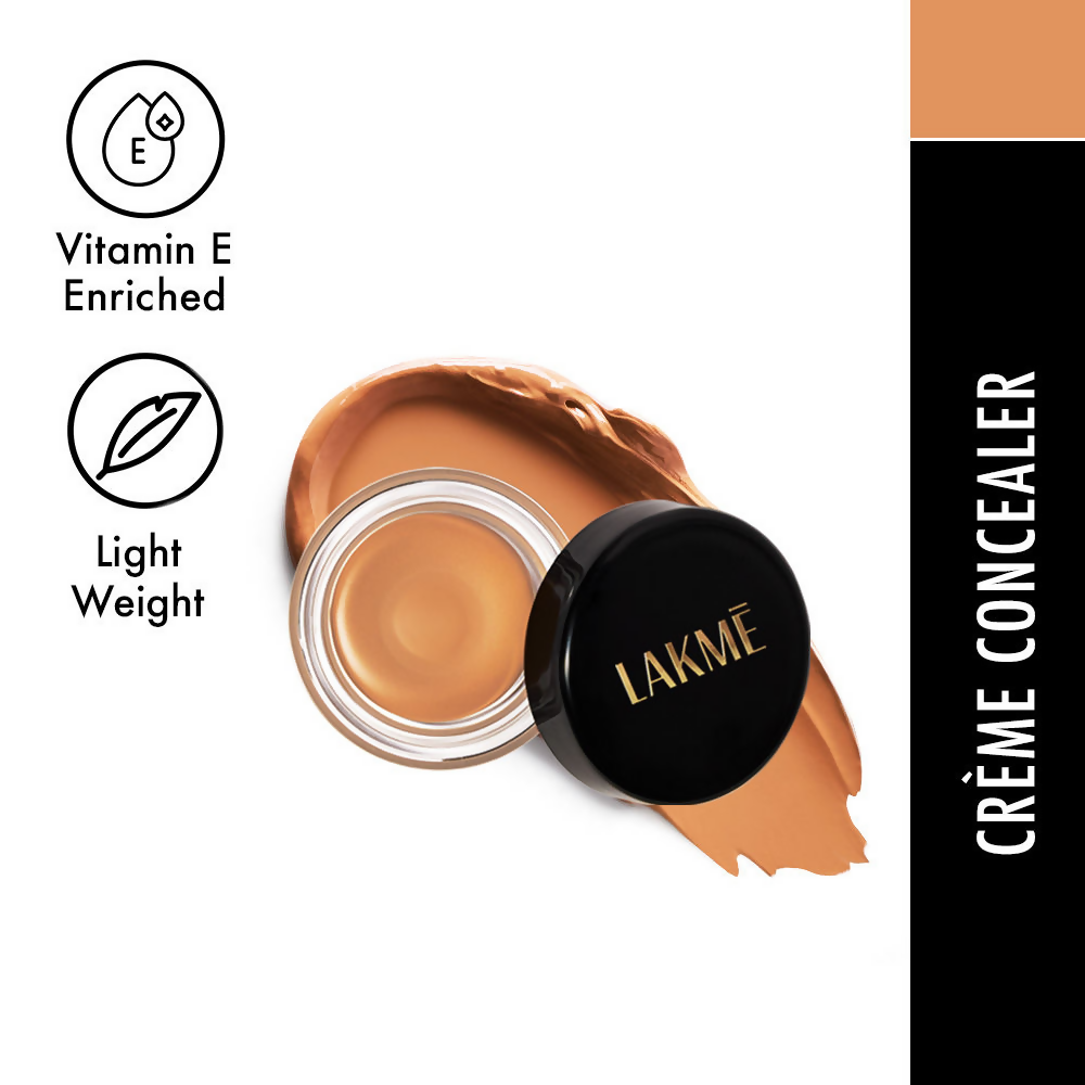 Lakme Unreal Cover Creme Concealer Lightweight &amp; Hydrating - Beige