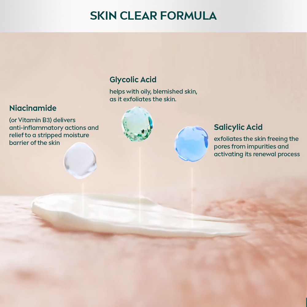 Nivea Derma Skin Clear Exfoliator Face Cleansing