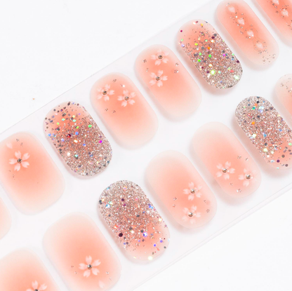 Daisy Shine Gel Nails by Candied Nails