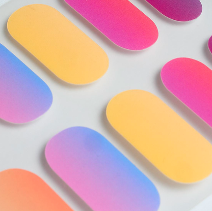 Pop Colors Gel Nails by Candied Nails