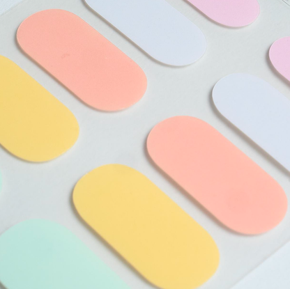 Colorful Gel Nails by Candied Nails