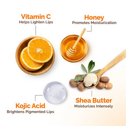 Mamaearth Vitamin C Moisture Therapy Lip Balm SPF 50 with Vitamin C &amp; Honey For Lip Lightening