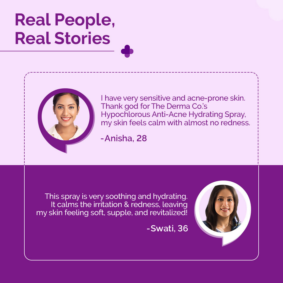 The Derma Co Hypochlorous Anti-Acne Hydrating Spray