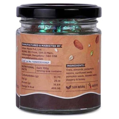 Millet Amma Nutrabite (Nuts &amp; Seeds Energy Bar)